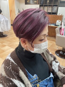 ヘアー デザイナーズ クルー ドルフィン(HAIR DESIGNERS CREW dolphin) move violet