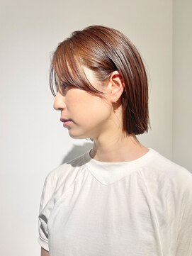 ブランロール 中目黒店(Blanl'or) 大人ガーリー/ダークアッシュ/似合わせカット/レイヤーカット