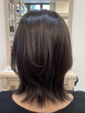 アルターリール(aL ter Rire) 前髪/マチルダボブ/ピンクベージュ/インナーグレージュ/澤瑞絵