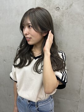 ソルトウォーター(SALT WATER) オリーブグレージュ ブリーチあり