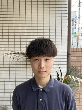 スウェル 船橋店(Swell) ウルフ/アッシュブラック/カルマパーマ/ベリーショート/船橋1