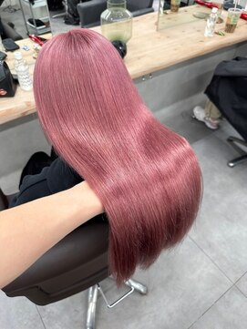 ベレーザ 渋谷(BELEZA) 6677ニュアンスカラーカシスレッドベビーピンクハイトーンカラー