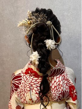 ウィスプ 赤羽店(wisp) 卒業式袴ヘア♪*。