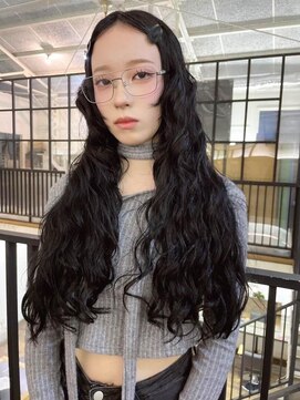 カシェ ホリエ(CACHE HORIE) black × wave hair