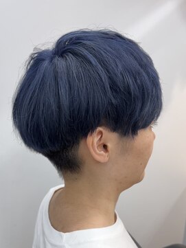 サロンドジョー(salon de joe) メンズカットマッシュショートスパーキーショートセンターパート