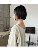 ロールアップスリーブス(ROLL UP SLEEVES)&nbsp;切りっぱなしボブ