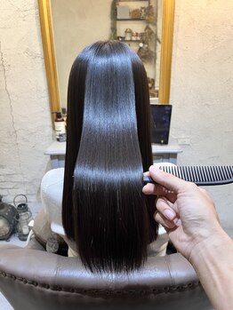 エイミー(aimy)の写真/【髪質改善】に特化したサロン独自の豊富な種類のオーダーメイド髪質改善メニューで髪質のお悩みを解決!