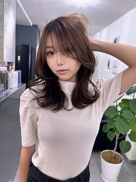 キング(K!ng) 縮毛矯正髪質改善ハイライトレイヤーカット枚方美容室エクステ