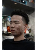 ツークツワンク バーバー 新宿(ZUG2WANG BARBER)&nbsp;ソフトアフロ