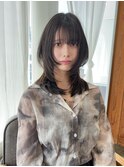 韓国のトレンドで人気！顔周りの動きが可愛いハッシュカット◎