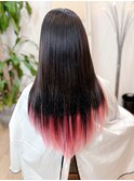 インナーカラー（ピンク）