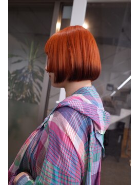 レコ 渋谷(LECO) オレンジ×ブラウン