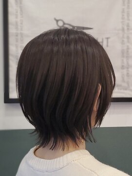 リュール バイ ヘッドライト 北千住店(lueur by HEADLIGHT) ひし形くびれソフトウルフミディアムレイヤー×黒髪