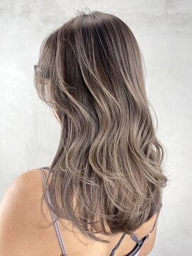 アイティーバイアルバム 八王子店(IT by ALBUM) 韓国ヘア顔周りレイヤーブロンドミルクティー_ba482593