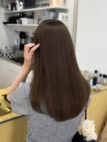 ディジョン 自由ヶ丘(Dijon)&nbsp;韓国顔まわりレイヤーカットグレージュオリーブベージュブラウン