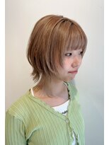 ギネス(Giness)&nbsp;ミルクベージュショートボブ