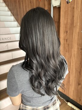 アヴァンス 天王寺店(AVANCE.) ブルーブラック×透明感カラー