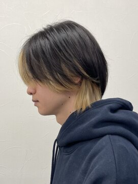 アンドワークス カシワ(&WORKS kashiwa) 絶妙な前髪バランスの【大人マッシュ】