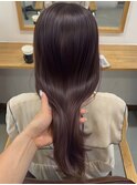 前髪/アンブレラカラー/こなれミディ/イメチェン/ウェーブパーマ