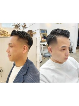 平日20時半まで受付◎【メンズカット＋眉毛カット＋ダブル炭酸ケア￥4650】清潔感のある好印象なスタイルへ