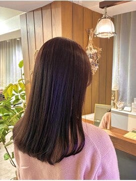 艶感アンバーブラウンカラー