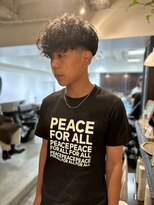 ミラバイグリーン(Mira by green)&nbsp;スペインカール×緩めプードルパーマ