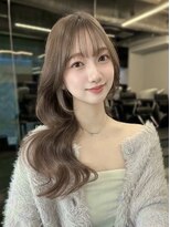 リアンバイアリュール(Lian by Allure) 本厚木*ダブルカラーミルクティーベージュ*顔周り前髪カット