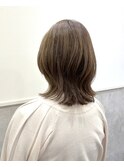 柔らか質感のレイヤーミディ
