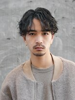 バイフィフス 原宿/表参道(by fifth)&nbsp;シャドウパーマスパイラルパーマルーズパーマセンターパート