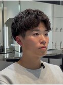 新橋ルーズショートパーマアクティブショートメンズショート銀座