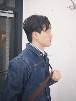 ウェルネス(Wellness) メンズ/フェード/ブッダパーマ/スパイキーショート/ブリーチ9