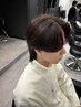 メンズカット+フルカラー+パーマ¥16900(栄/伏見/メンズ/メンズパーマ/眉毛)