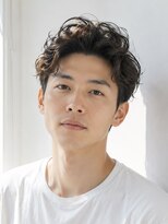 ロア(Roa.)&nbsp;ラフカールニュアンスパーマ刈り上げアップバング