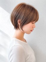ソレア(SOLEA)&nbsp;20代30代40代50代髪質改善ミルクブラウンナチュラルショート