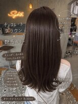 シークス(SYKTH.)&nbsp;チョコレートブラウン×艶髪