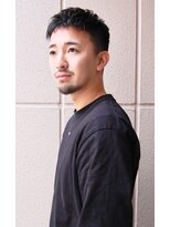 メリケンバーバーショップ コウベ(MERICAN BARBERSHOP KOBE)&nbsp;ワイルドアップバングビジネスソフトツーブロックテクノ#m3211