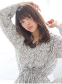 エアリーストレート×ベージュ
