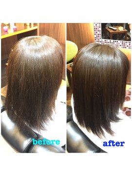 ヘアアンドスパ バースデイ(Private Salon HAIR&Spa BiRTHDAY) 艶髪レイヤースタイル