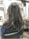 ブリーチレスWカラーモノトーンアッシュ【池袋/20代/30代/40代】