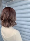切りっぱなしボブ
