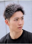 ◇ジェットモヒカンハイトーンスタイルツーブロックフェード