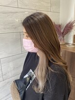 ループ(LOOP)&nbsp;ホワイトベージュ　インナーカラー