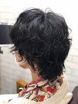 ハサミバイアトリエナガノ 千葉(8sami by atelier nagano)&nbsp;デザインカラー／レイヤーカット/ウエットヘア/オリーブベージュ