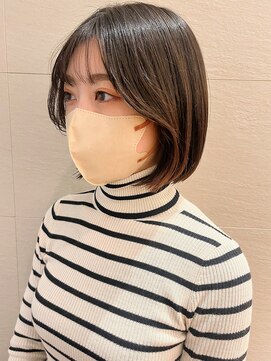 ラフ フロム ガーデン(Laf from GARDEN) シースルー前髪×柔らかボブ