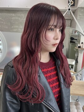 プネル(punel) レッドカラー