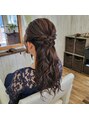 ヘアサロン オスカー(hair salon Oscar)&nbsp;ヘアセット★ハーフアップ