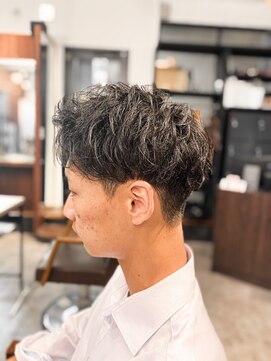 アイリーヘアデザイン(IRIE HAIR DESIGN) 【IRIE HAIR赤坂】メンズカット×刈り上げ×アップバング×束感