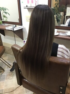 パームヘアー(Palm hair) 髪質改善☆サラツヤ縮毛矯正