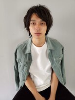 ウルフヘア×アッシュブラック