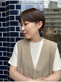 シルエット抜群耳かけショート